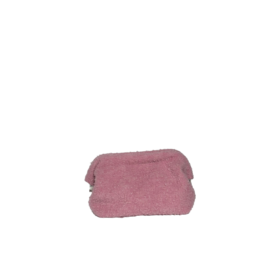 Clutch in Panno Casentino Rosa - immagine 2