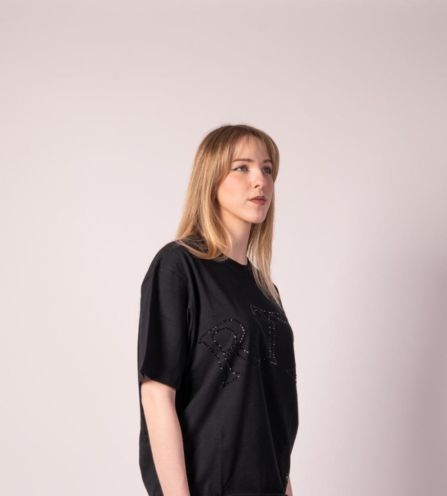 T-Shirt Logo Brillantini - immagine 2