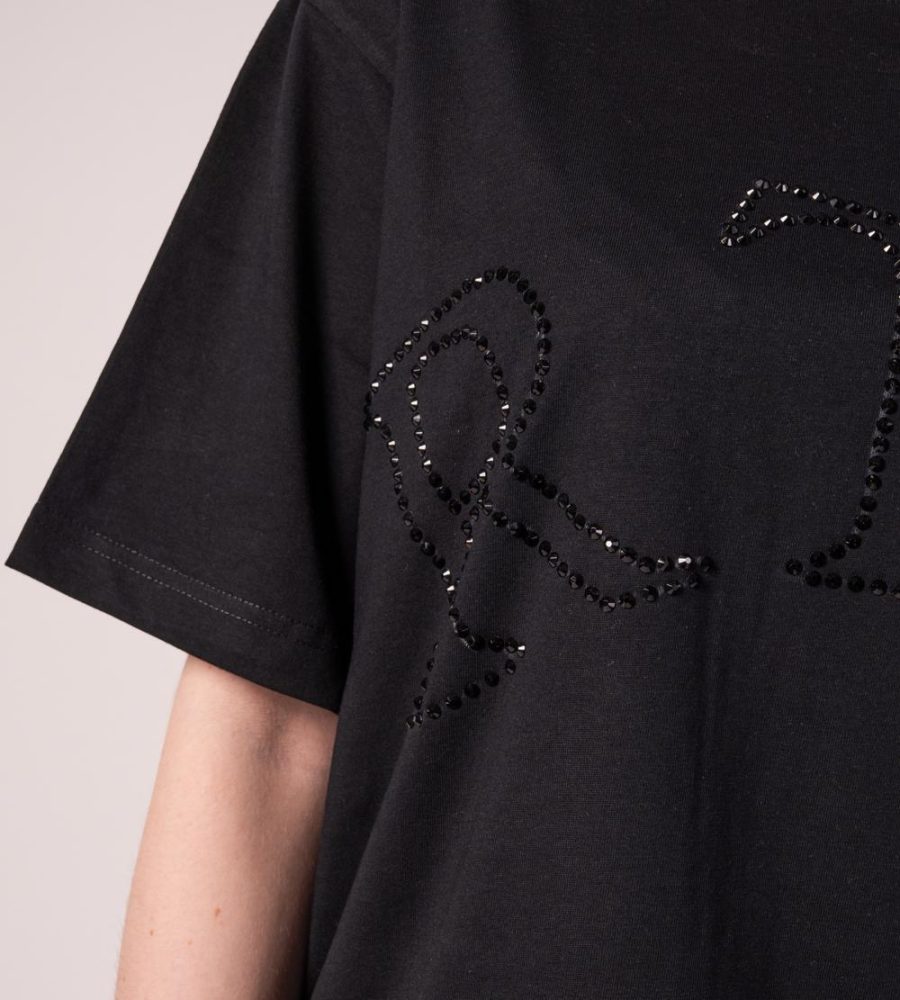 T-Shirt Logo Brillantini - immagine 3