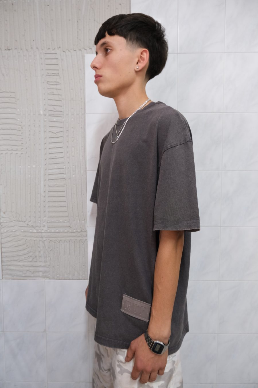 T-Shirt Slavata Antracite - immagine 2