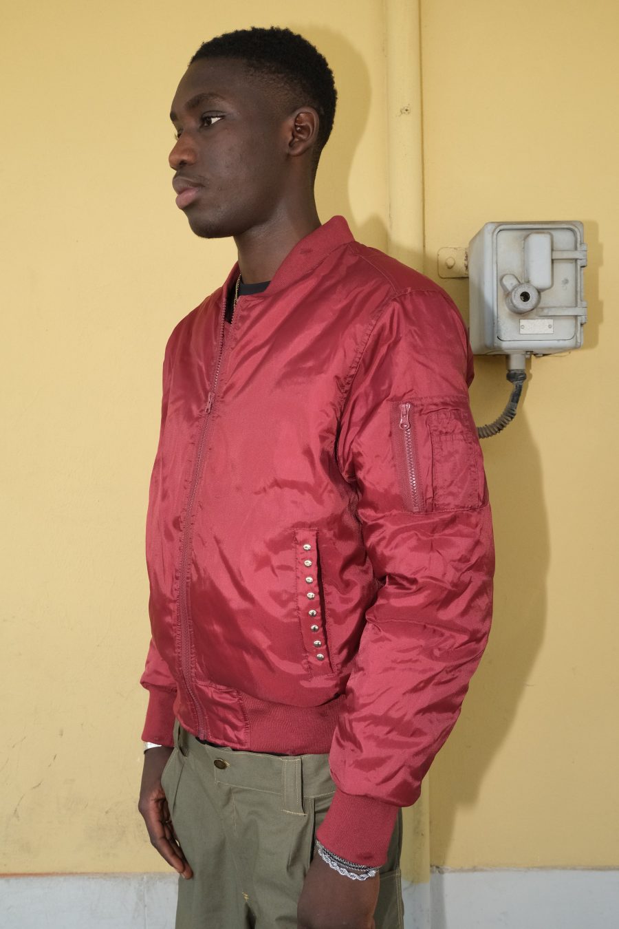 Bomber Bordeaux - immagine 2